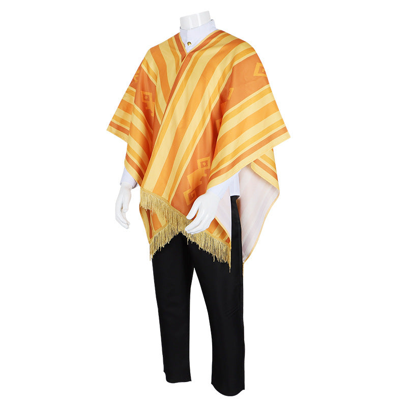 Magic House Camilo Cloak Full Set - Encanto Cosplay Costume for Halloween and Role Play