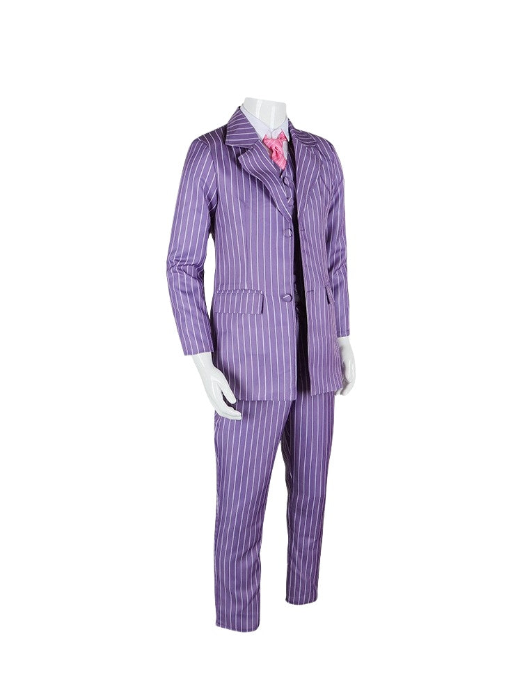 Tokyo Revengers Haruchiyo Sanzu Striped Suit Cosplay Costume Full Set