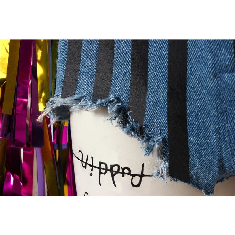 Halloweez Harley Quinn Rainbow Cosplay Costume - Top-Level Halloween Outfit
