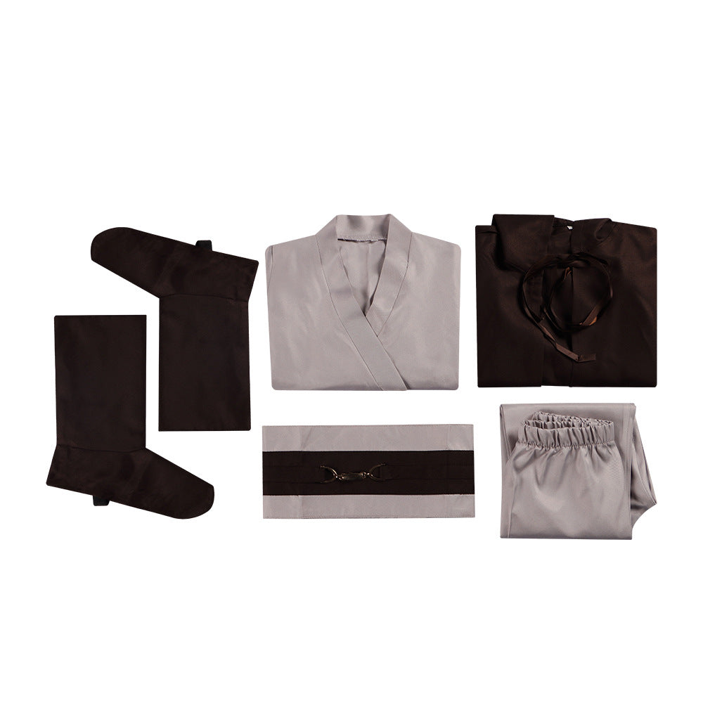 Star Wars Jedi Obi-Wan Kenobi Anakin Skywalker Cosplay Costume Role-Playing Outfit - Halloweez