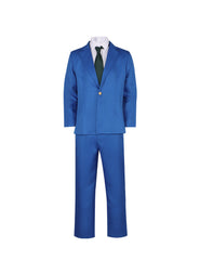 Detective Conan Kudo Shinichi Mouri Ran Cosplay Costume Full Set - High School Uniform - Halloweez