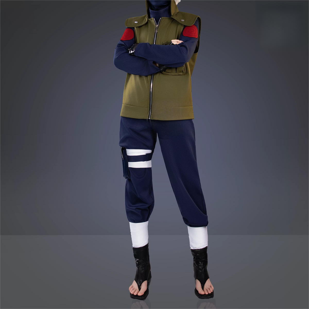 雾都动漫忍者卡卡西cosplay二次元动漫上忍暗部旗木卡卡西cos服男 - Halloweez