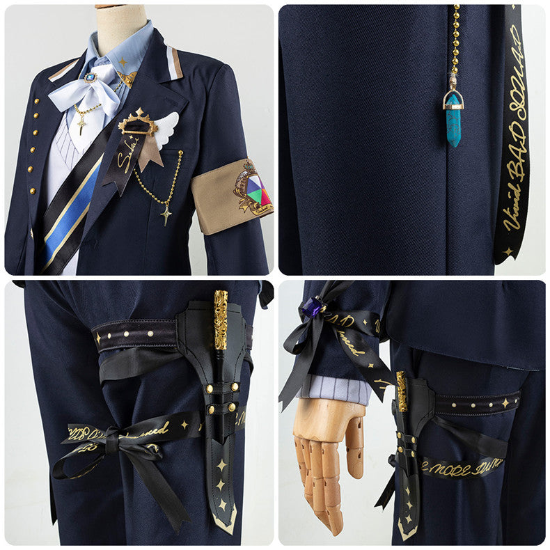 Project Sekai 2.5 Anniversary Aoyagi Toya KAITO Anime Cosplay Costume Spring Autumn Outfit - Halloweez