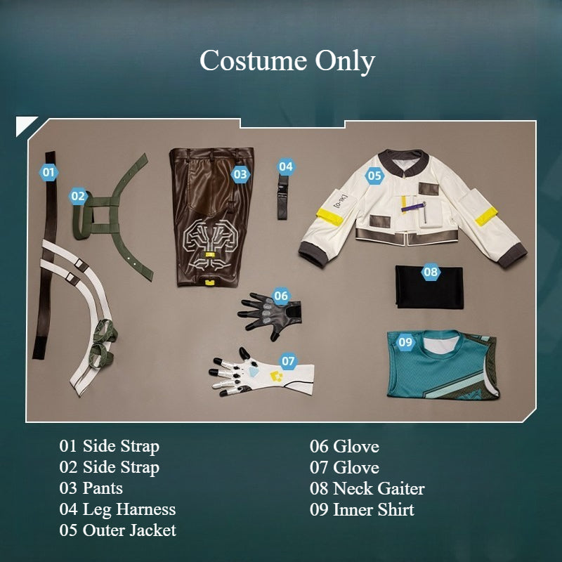 Valorant Deadlock Cosplay Costume,Custom Outfit for Game Con & Halloween