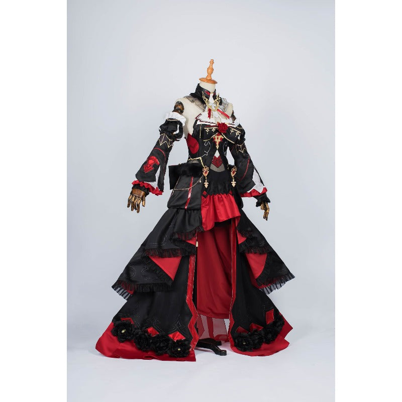 Costume de cosplay jupe Apocalypse de Theresa pour Halloween - Série de jeux Honkai Impact 3 pour femmes