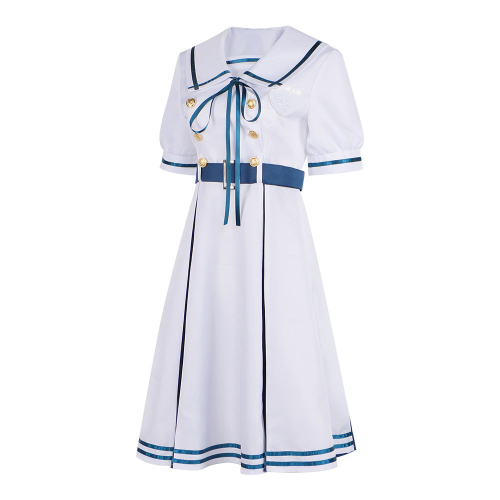Wakaba Mutsumi Cosplay Costume BanG Dream! Ave Mujica Anime School Uniform JK Outfit - Halloweez
