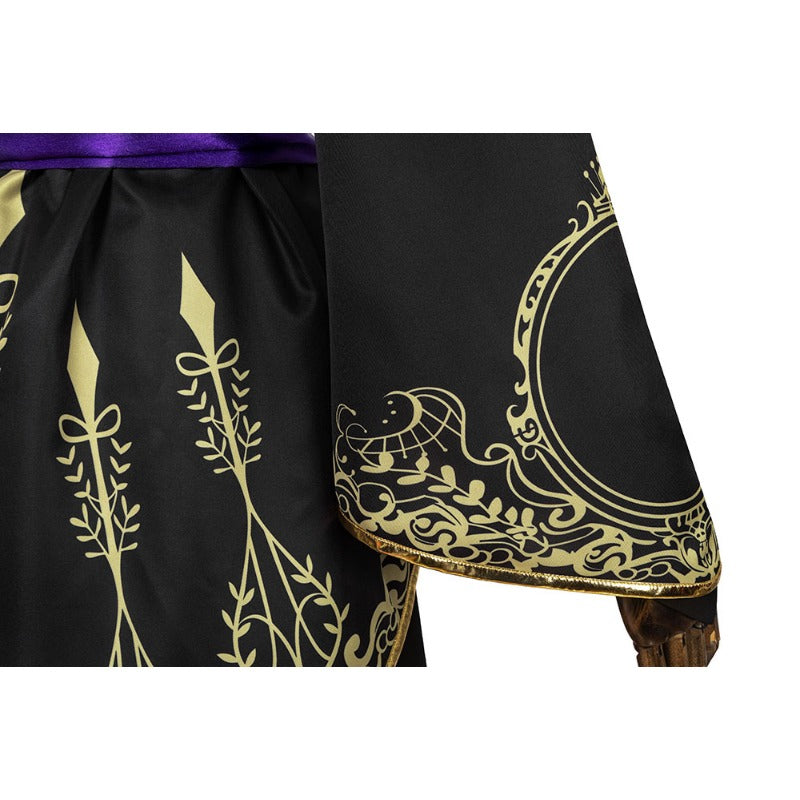 Disfraz de cosplay de Halloween: vestido de ceremonia Twisted Wonderland, conjunto completo, talla XL para adultos