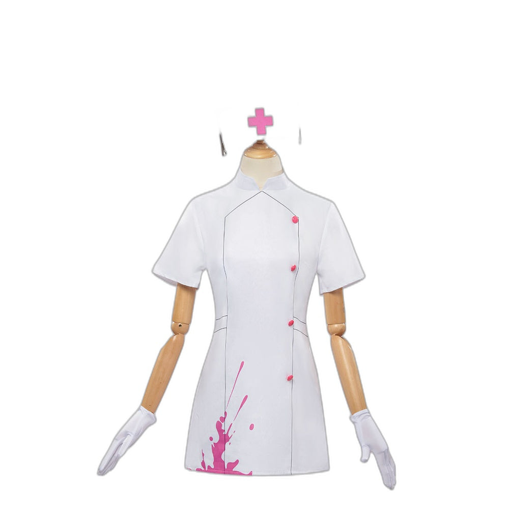 Hatsune Miku Rabbit Hole Nurse Cosplay Costume - Anime Cosplay Outfit - Halloweez