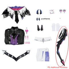Genshin Impact Durin Complete Costume Set - Full Outfit with Accessories for Cosplay