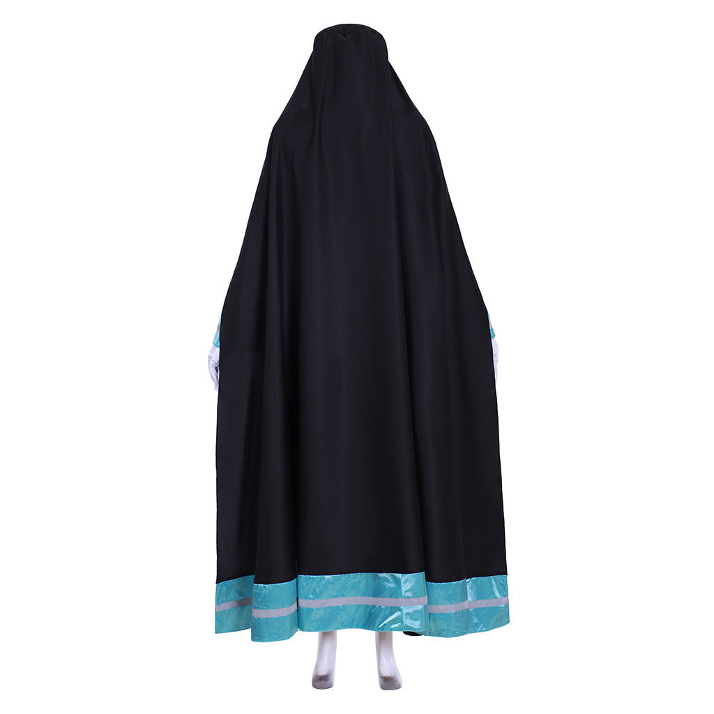 Stunning Fire Force Iris Nun Cosplay Costume by Halloweez