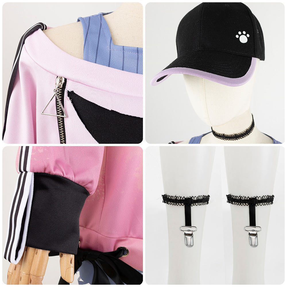 Project SEKAI Mizuki Akiyama Cosplay Costume - PJSK Anime Outfit for Women - Halloweez