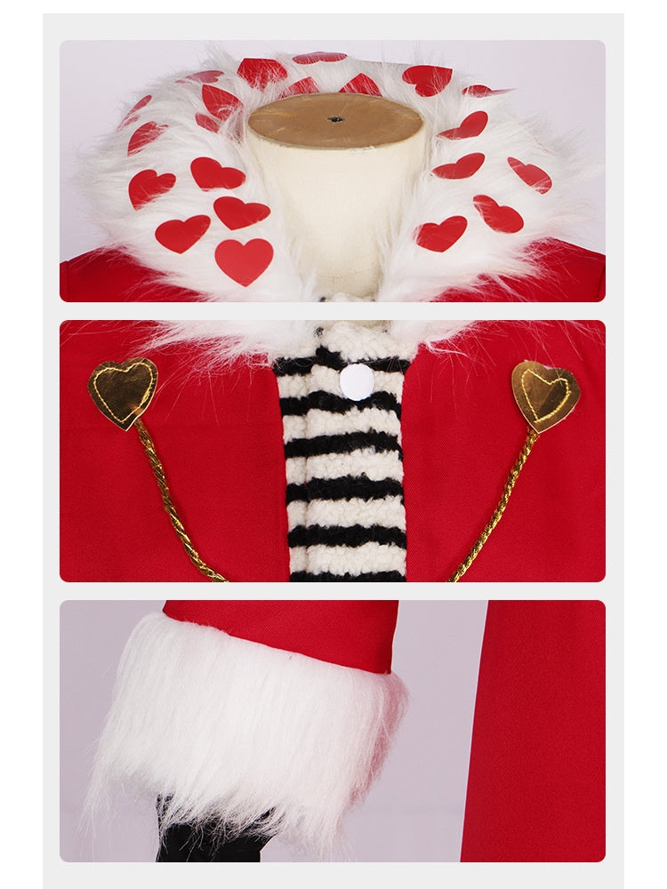 Hell's Hotel Valentino Cosplay Costume from Helluva Boss - Full Set for Halloween and Stage Performance