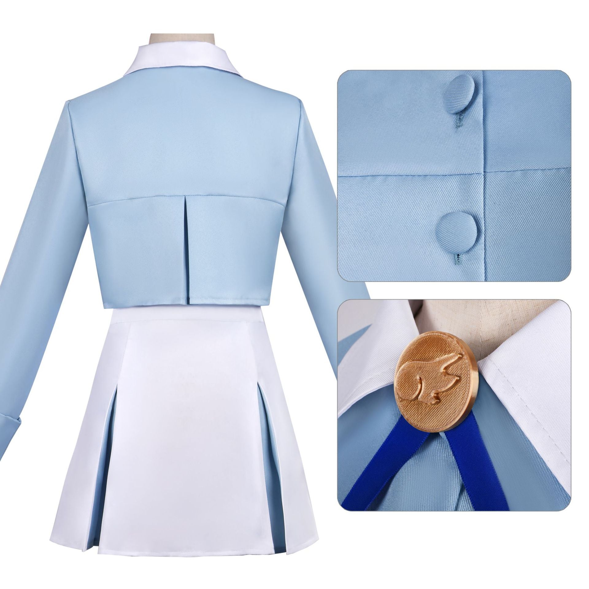 Cardcaptor Sakura Cosplay Costume Sakura Kinomoto Anime Outfit for Women - Halloweez