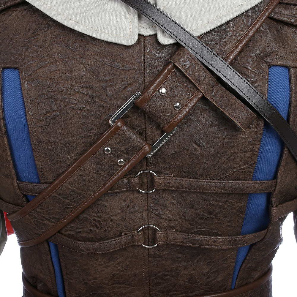 Assassin's Creed IV Black Flag Edward Kenway Full Set Cosplay Costume Custom - Halloweez