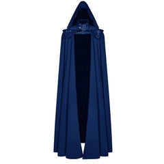 Medieval Hooded Coat Gothic Trench Coat Halloween Devil Wizard Death Cloak Robe Cape - Halloweez