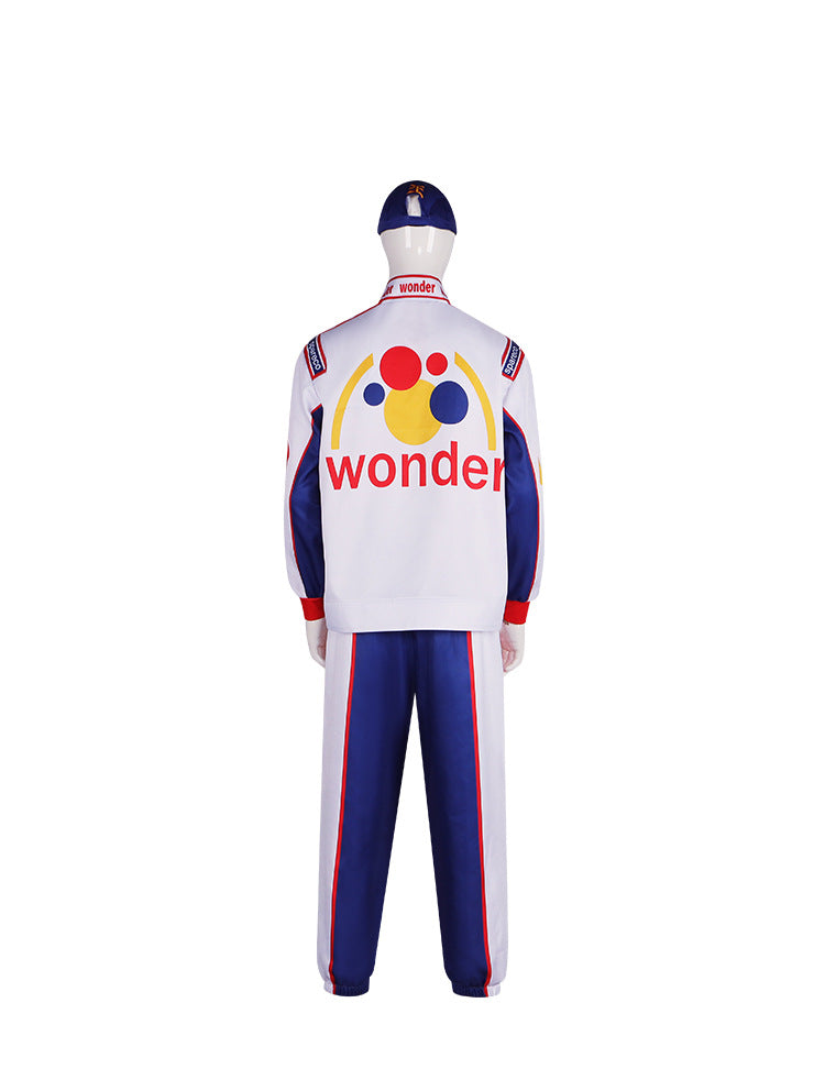 Ricky Bobby Racing Suit Cosplay Costume for Halloween and Parties