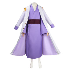 One Piece Fujitora Cosplay Costume - Navy Headquarters General Justice Navy Suit for Anime Convention