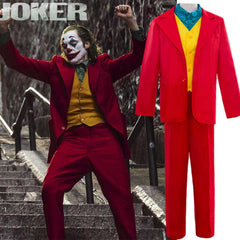 Joaquin Phoenix Joker Cosplay Costume for Halloween and Movie Themed Parties - Halloweez