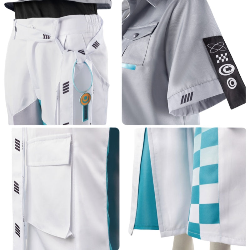 Rainbow Club VTuber Kaida Haru Anime Cosplay Casual Unisex Outfit - Nijisanji Cosplay Costume - Halloweez