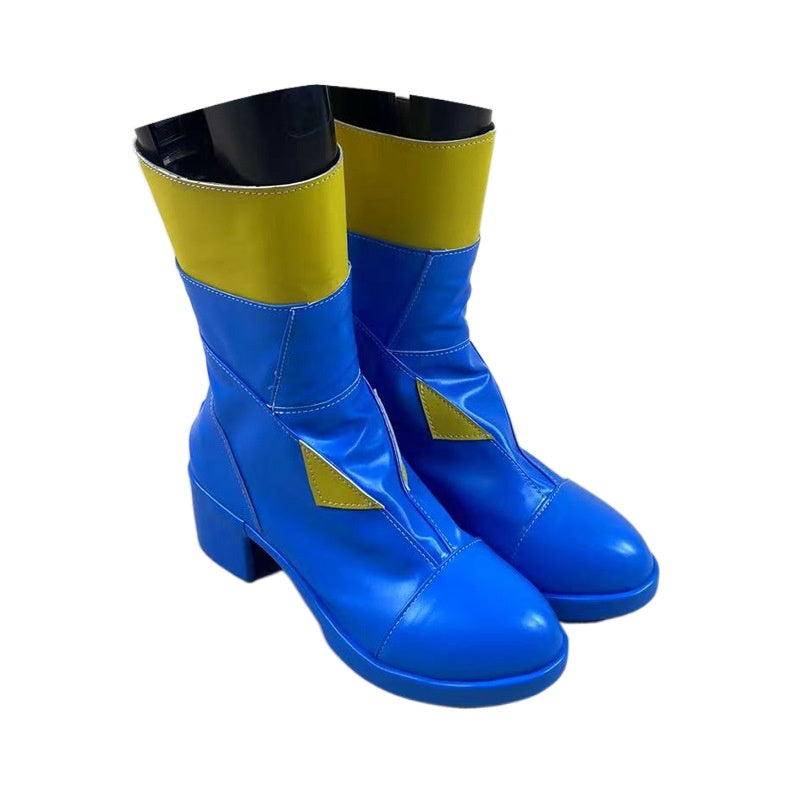 1820cevio Virtual Singer Kafu Cosplay Shoes for Anime Conventions and Performances - Halloweez