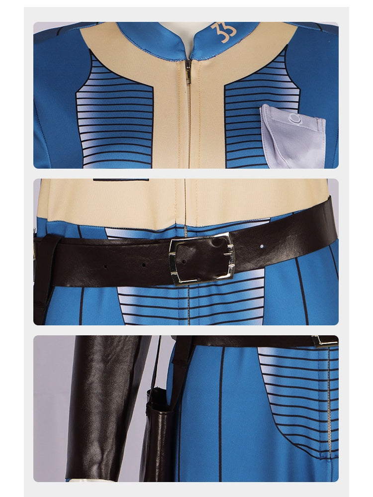 Fallout TV Series Lucy Cosplay Costume - Halloween Performance Outfit