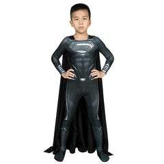 Halloweez Kids Super Hero Black Suit Cosplay Costume for Children