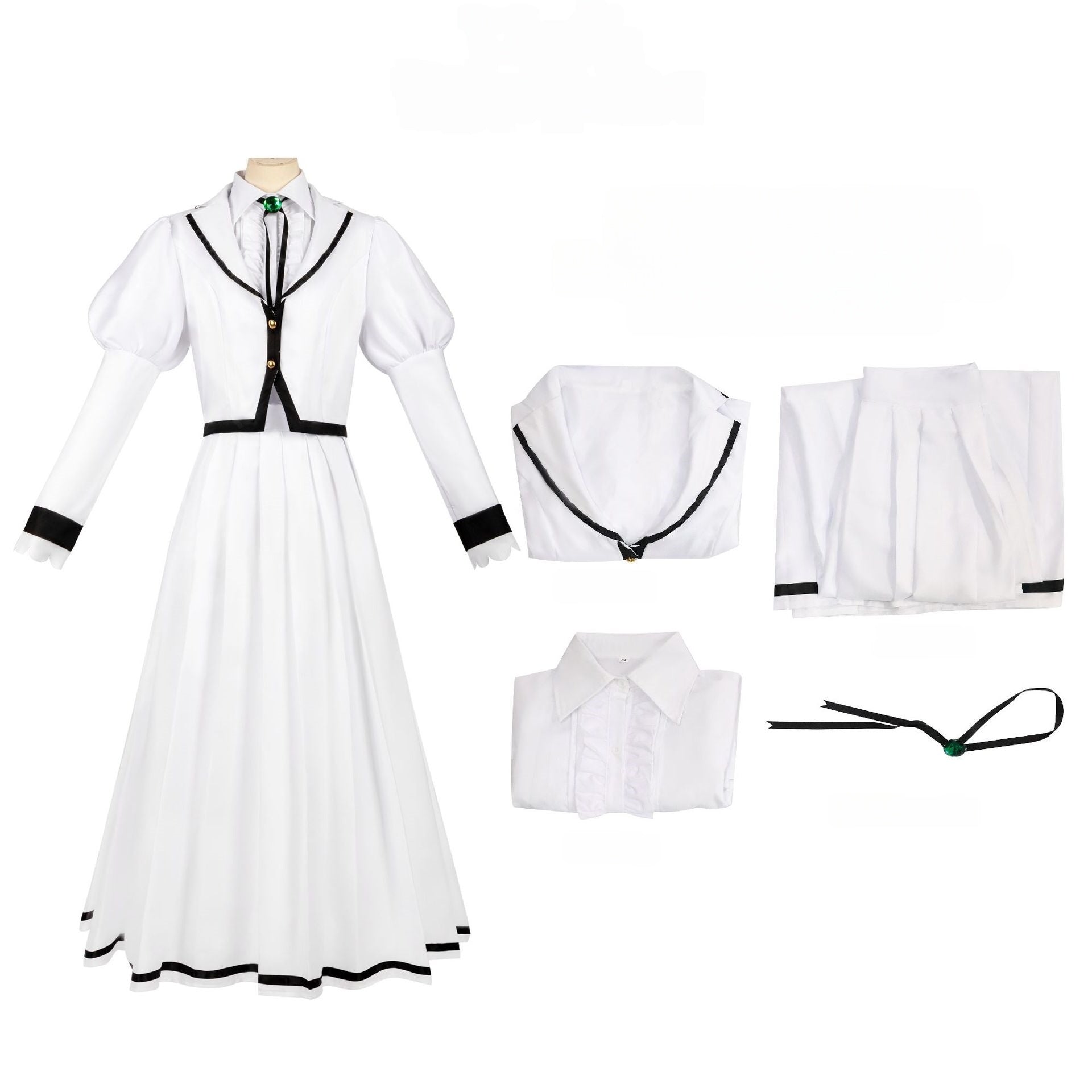 Rock is a Lady's Hobby Kurogane Otowa Cosplay Costume Anime Clothing Female - Halloweez