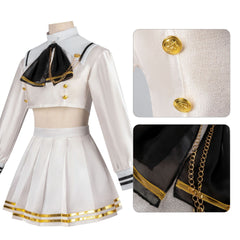 Azur Lane Janus Cosplay Costume Anime Clothing Women JK Uniform Sailor Suit - Halloweez