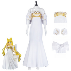 Sailor Moon Quiet Cosplay Dress Halloween Anime Roleplay Costume For Women - Halloweez