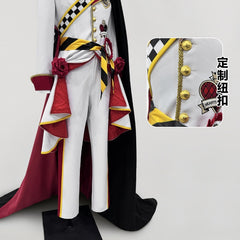 Twisted Wonderland Riddle Rosehearts Heartslabul Uniform Cosplay Costume