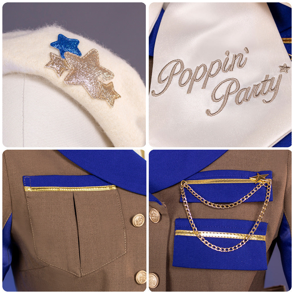 BangDream Hanazono Tae Cosplay Costume Anime Game Dress - Halloweez