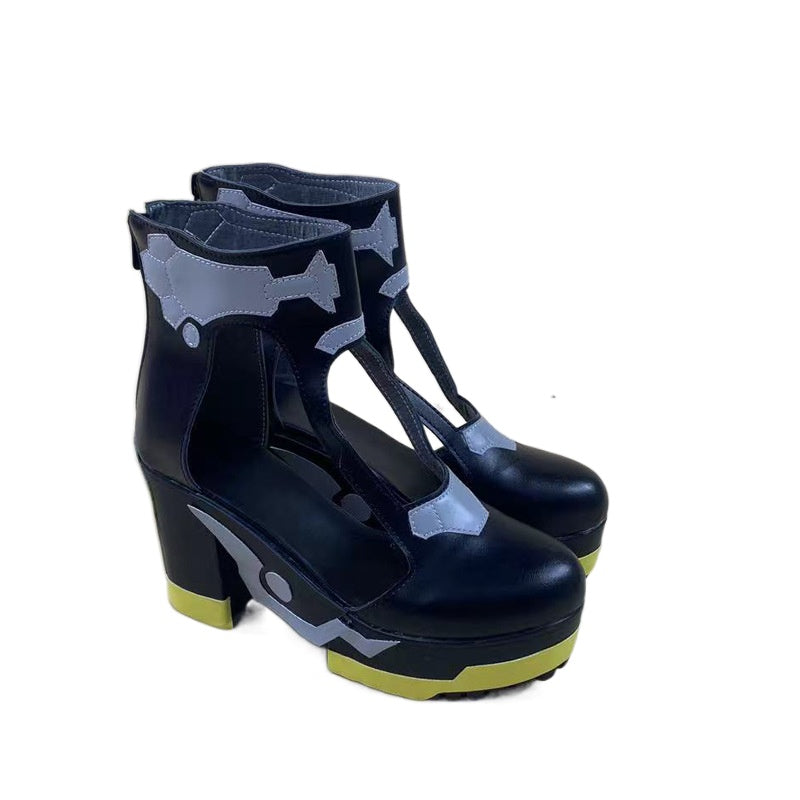 1678 Drax the Galaxy Warrior Samus Aran Cosplay Shoes for Anime Conventions and Performances - Halloweez