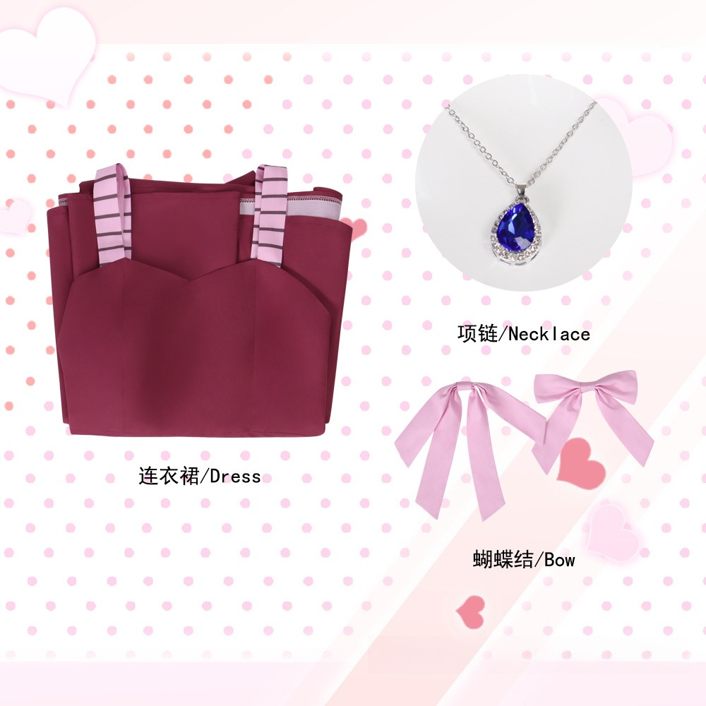 Fairy Tail Mirajane Strauss Cosplay Dress Outfit for Anime Fans - Halloweez