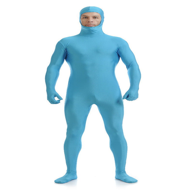 Ebay Sourced Lycra Halloween Christmas Performance Cosplay Full Face Cover Zentai Suit