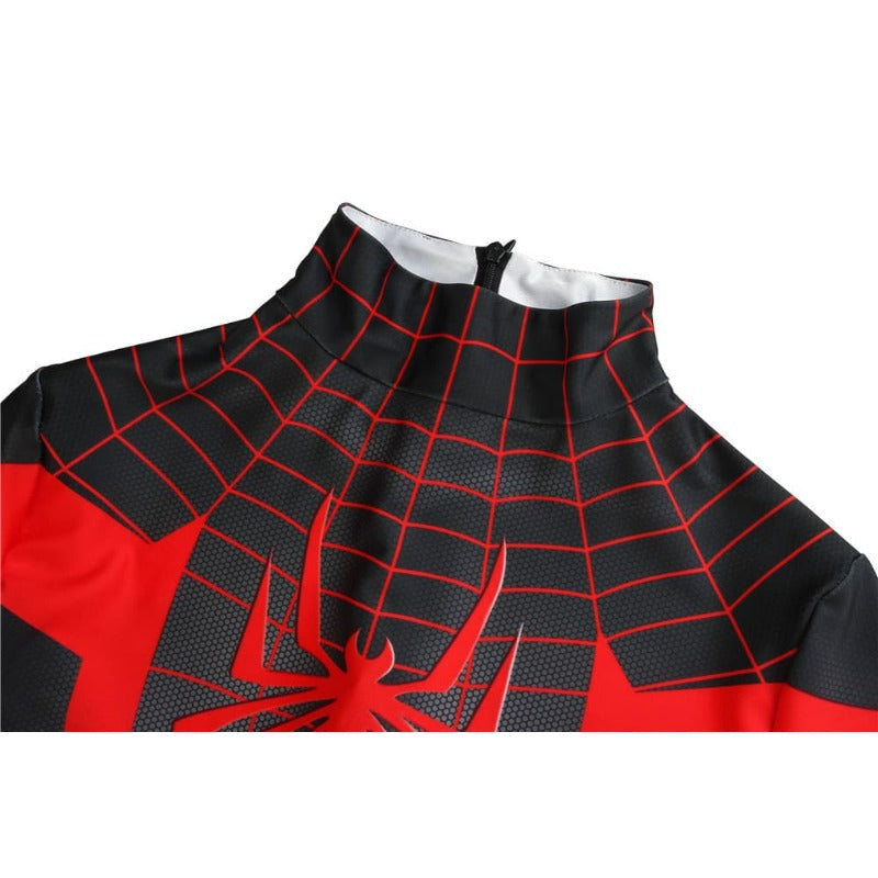 Halloweez Miles Morales Spider-Man 3D Spandex Cosplay Suit