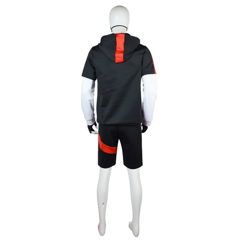 Fortnite Ikonik Skin Cosplay Hoodie - Halloween Gaming Costume for Fortnite Fans - Halloweez