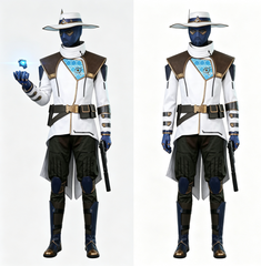 Premium Valorant Cypher Cosplay Costume Full Set for Game Role Play