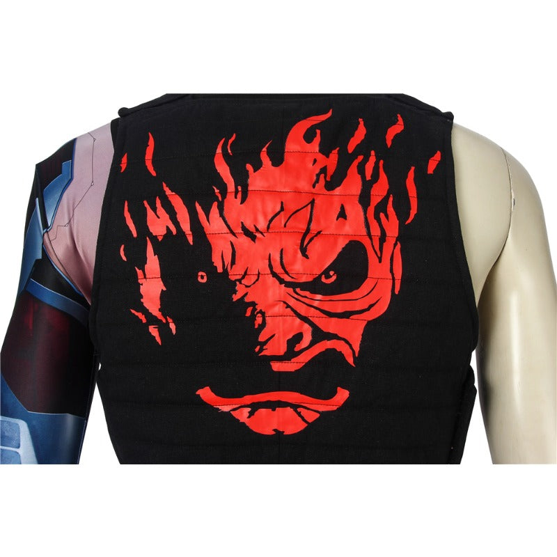 Halloweez Flash Season 5 August Heart Barry Allen Cosplay - Speedster Suit