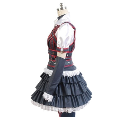 Batman Arkham Asylum Harley Quinn Cosplay Costume for Women - Joker Girl Outfit - Halloweez