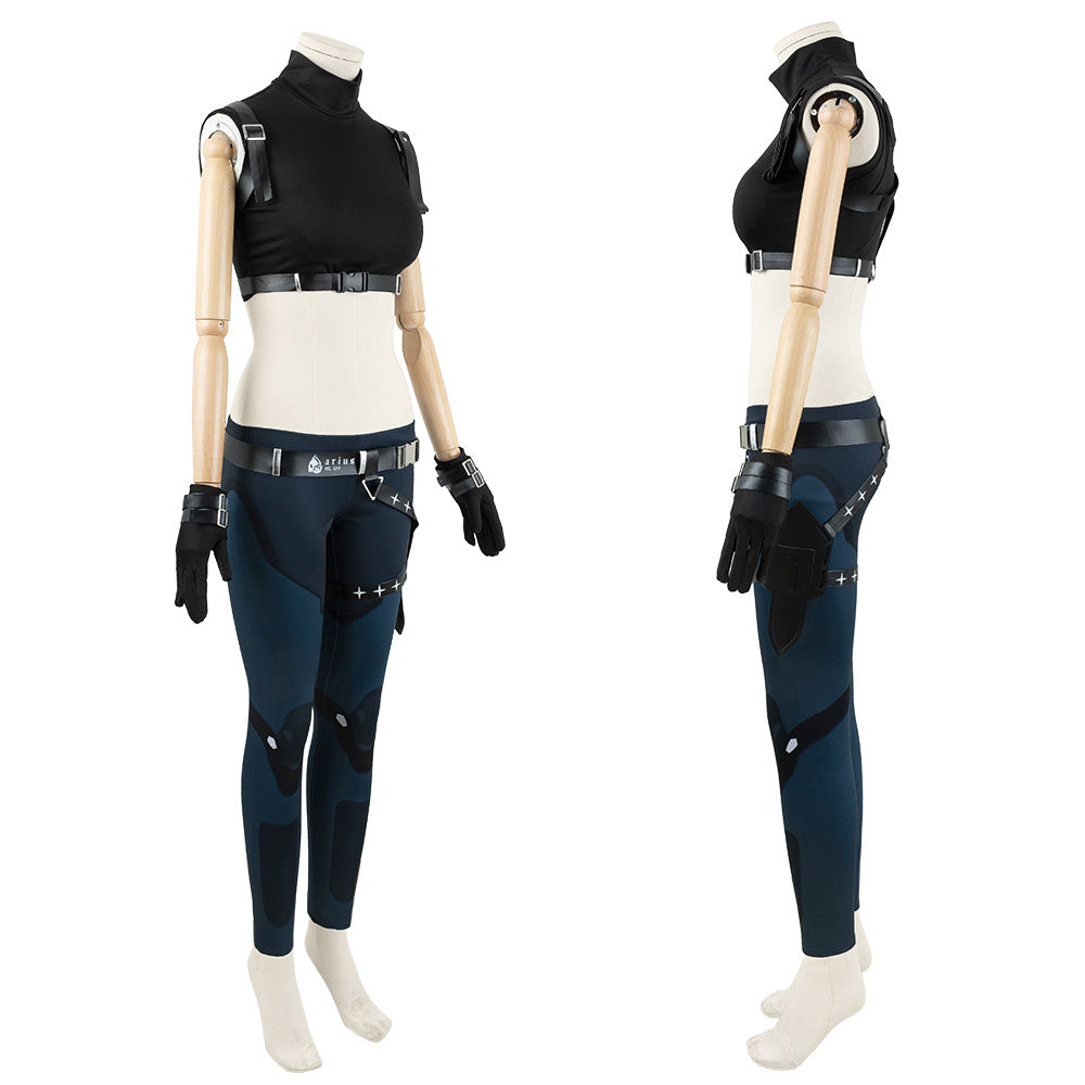 Blue Archive Maekawa Saori Long Sleeve Windbreaker Anime Cosplay Costume - Halloweez