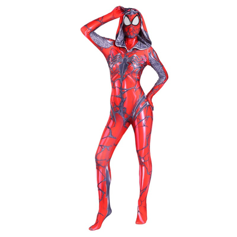 Spider-Gwen Cosplay Costume for Kids and Adults - Halloween Performance Suit - Halloweez