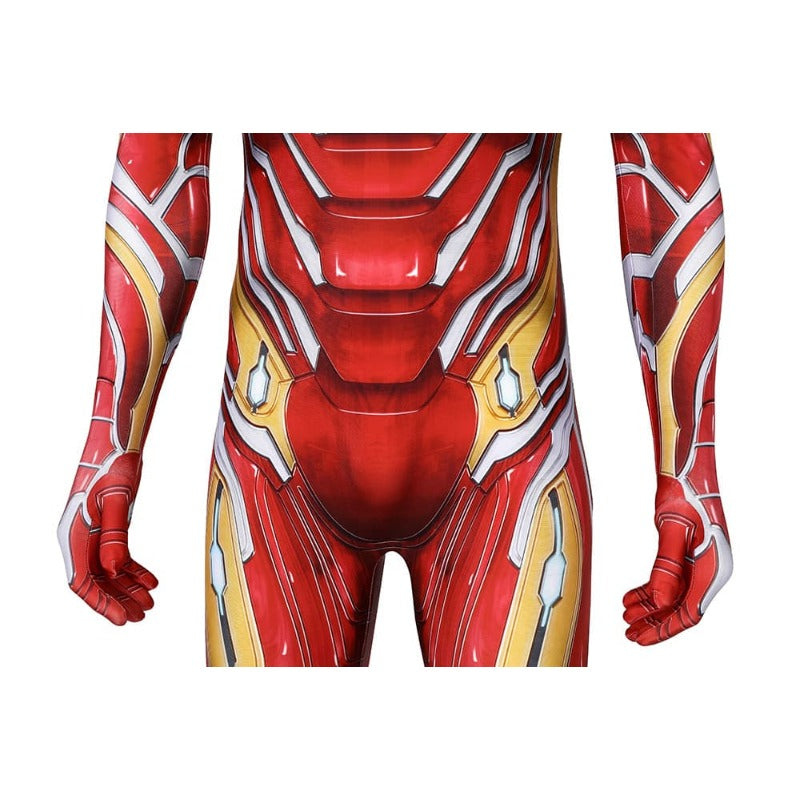 Halloweez Avengers Endgame Iron Man Suit - Tony Stark's Nanotech Cosplay