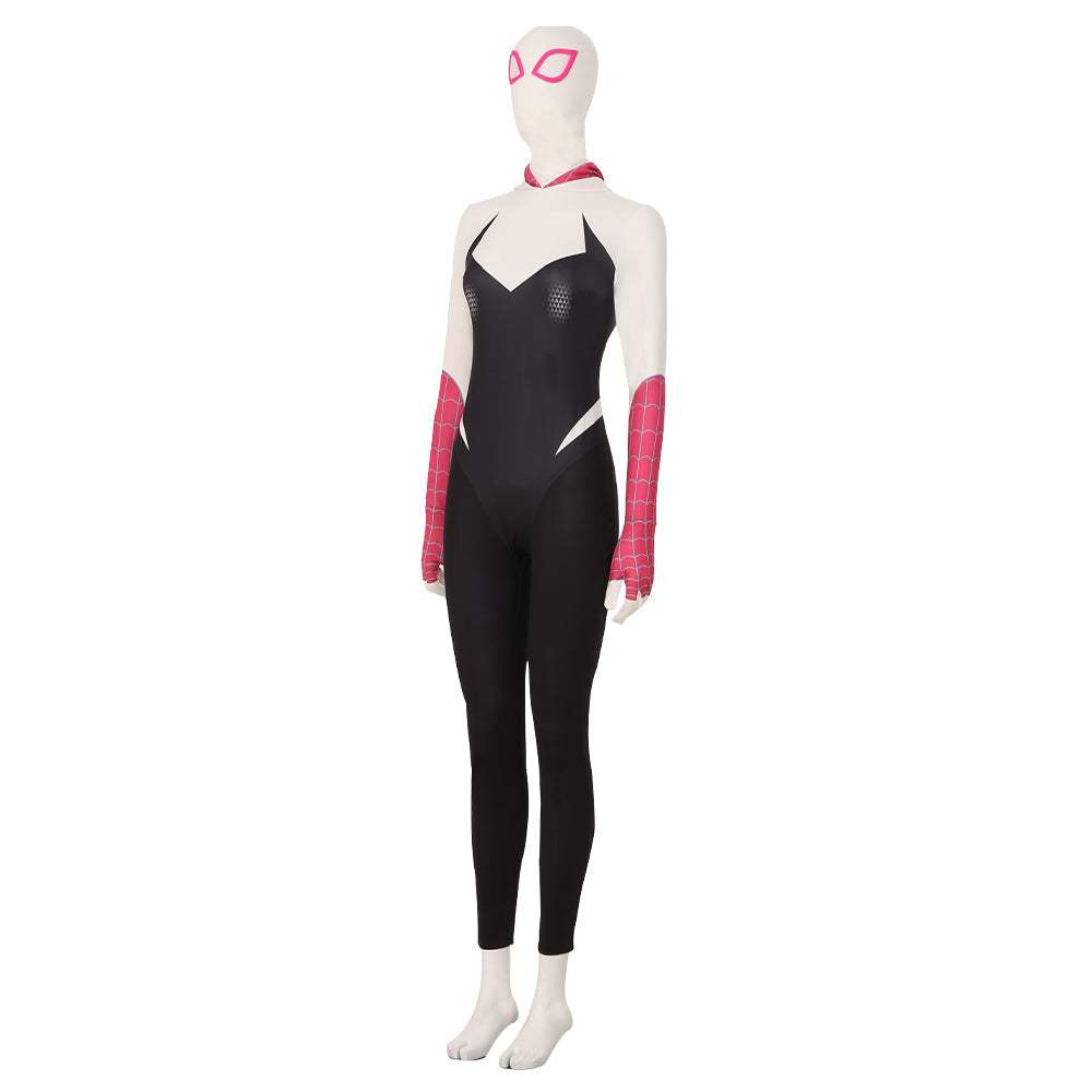 Halloweez Spider-Man Women's Cosplay Jumpsuit Costume Outfit