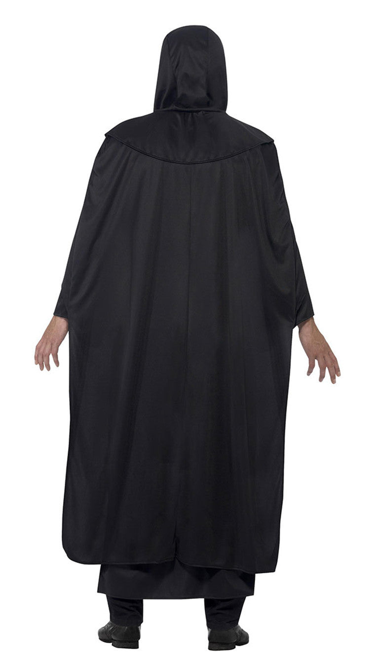 Wizard Black Robe Vampire Cosplay Costume for Halloween Couples 2020 New - Halloweez