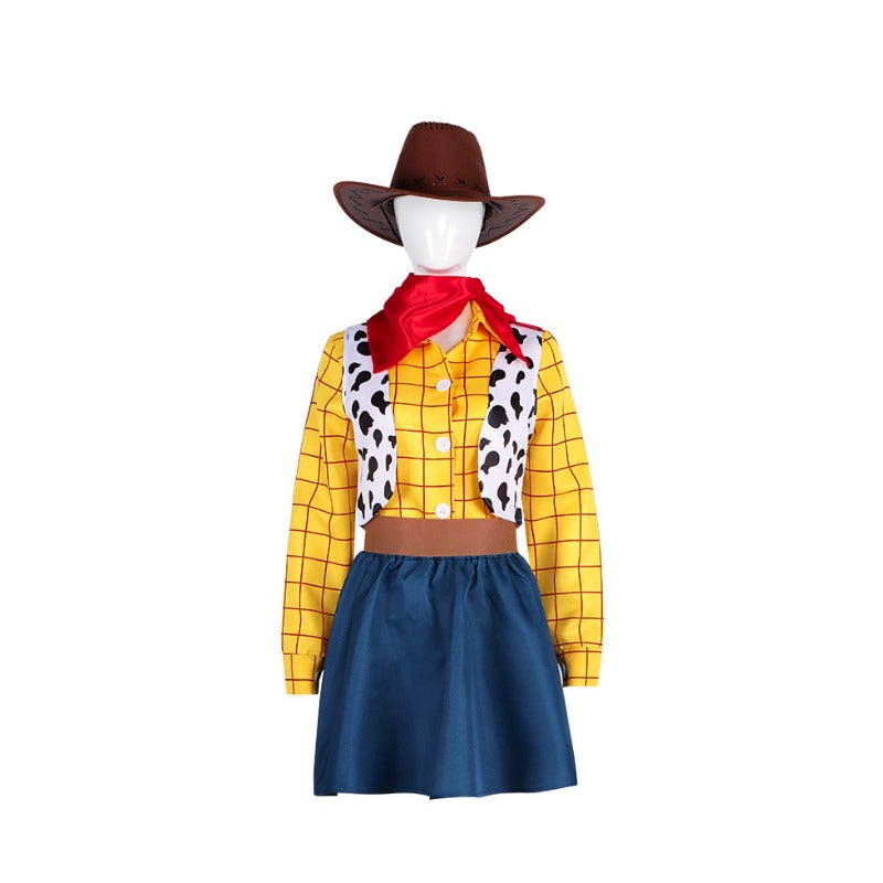 Children's Day Toy Story Costume Performance Outfit Cowboy Woody Children Cosplay Role Play Costume