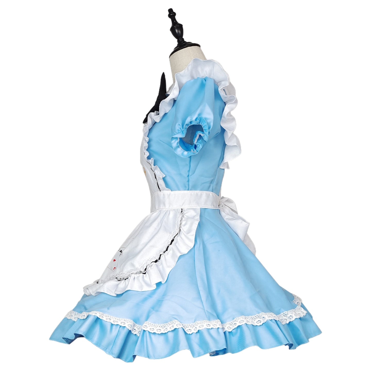 Alice in Wonderland Playing Card Maid Cosplay Costume Official Outfit