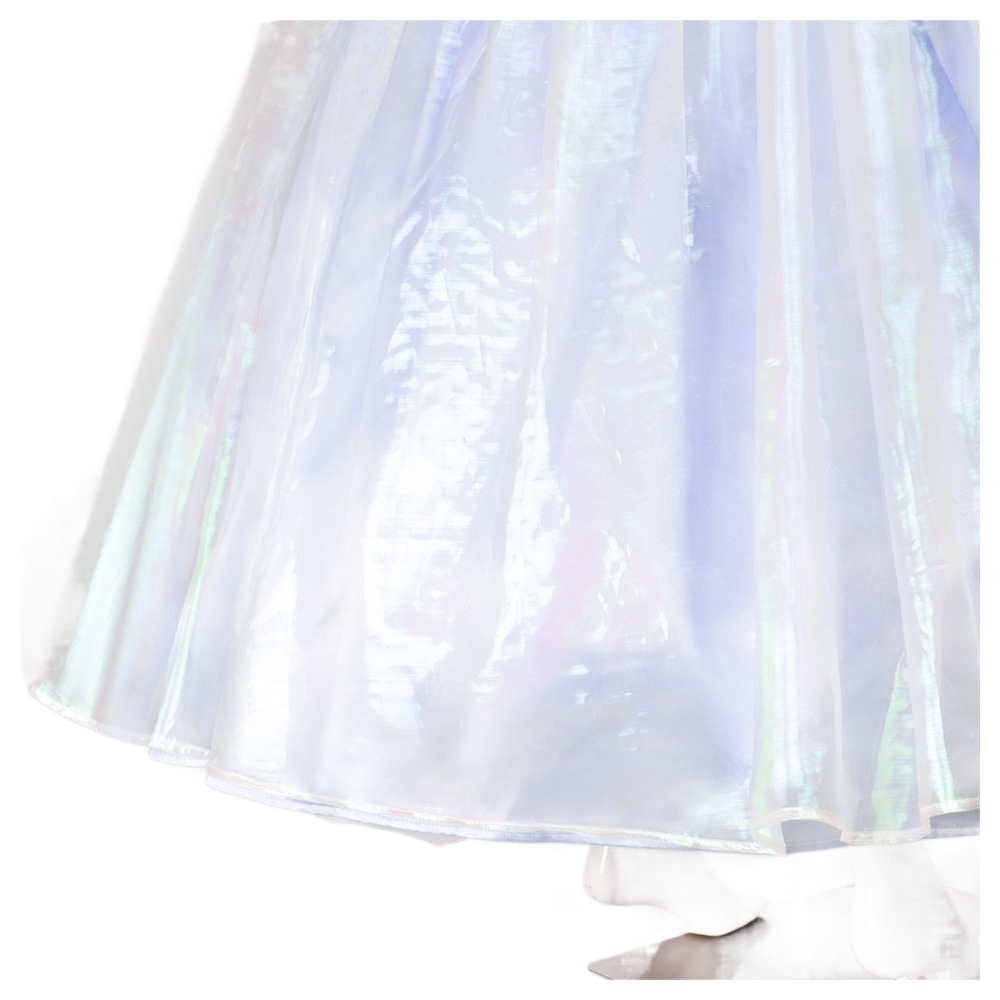 Glinda the Good Witch Cosplay Costume – Wicked Movie-Inspired Elegant Dress for Women - Halloweez