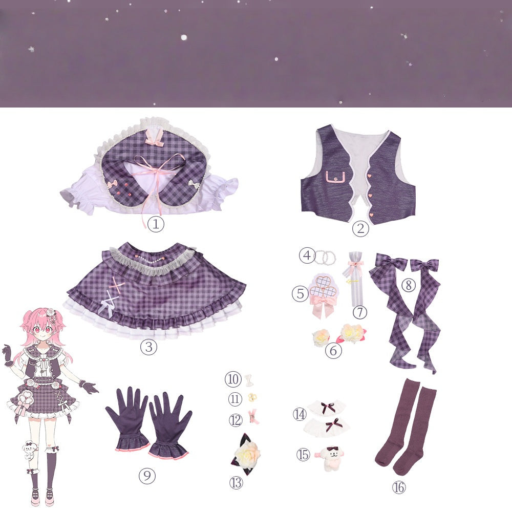 Project Sekai 4th MMJ Airi Momoi Cosplay Costume Anime Game Dress for Women - Halloweez