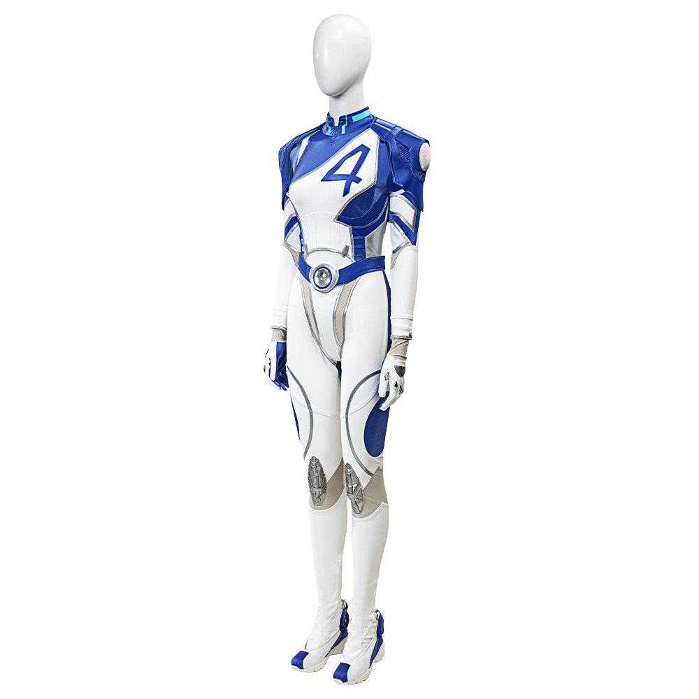 Invisible Woman Cosplay Outfit, Marvel Rivals Sue Storm Full Costume Women Role Play Suit for Game Cos - Halloweez