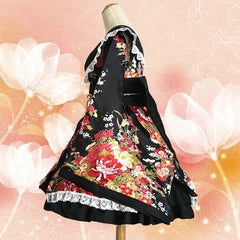 Japanese Style Oiran Maid Cosplay Costume, Custom For Stage & Halloween